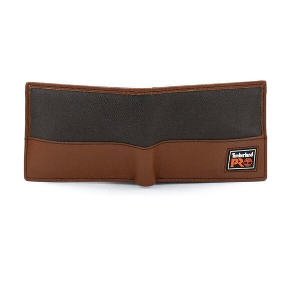 Timberland Mens RFID Wallet Passcase Brown Pro Leather With ID Slot Gift Box - Picture 7 of 9